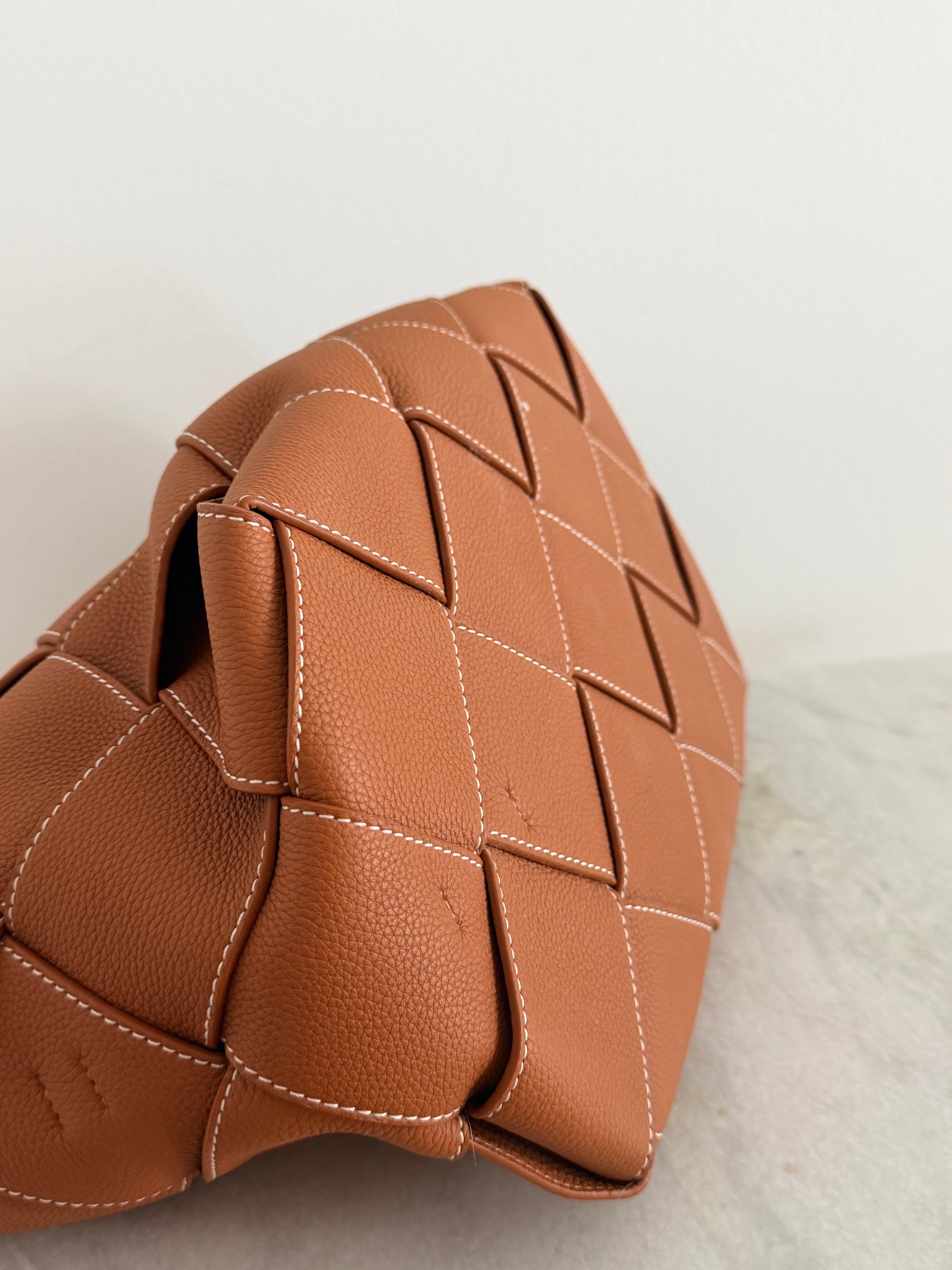 Loewe calfskin woven bag