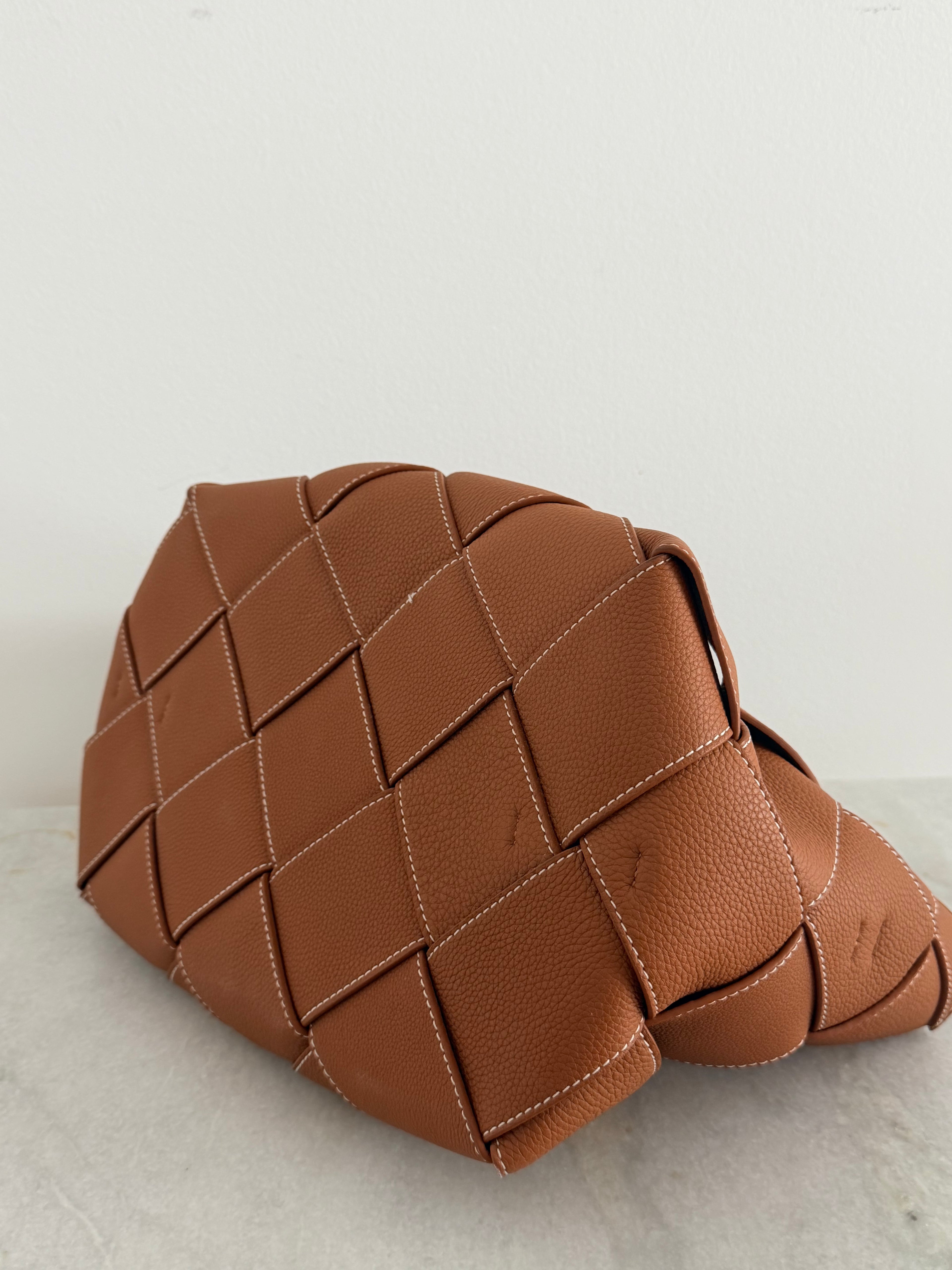Loewe calfskin woven bag